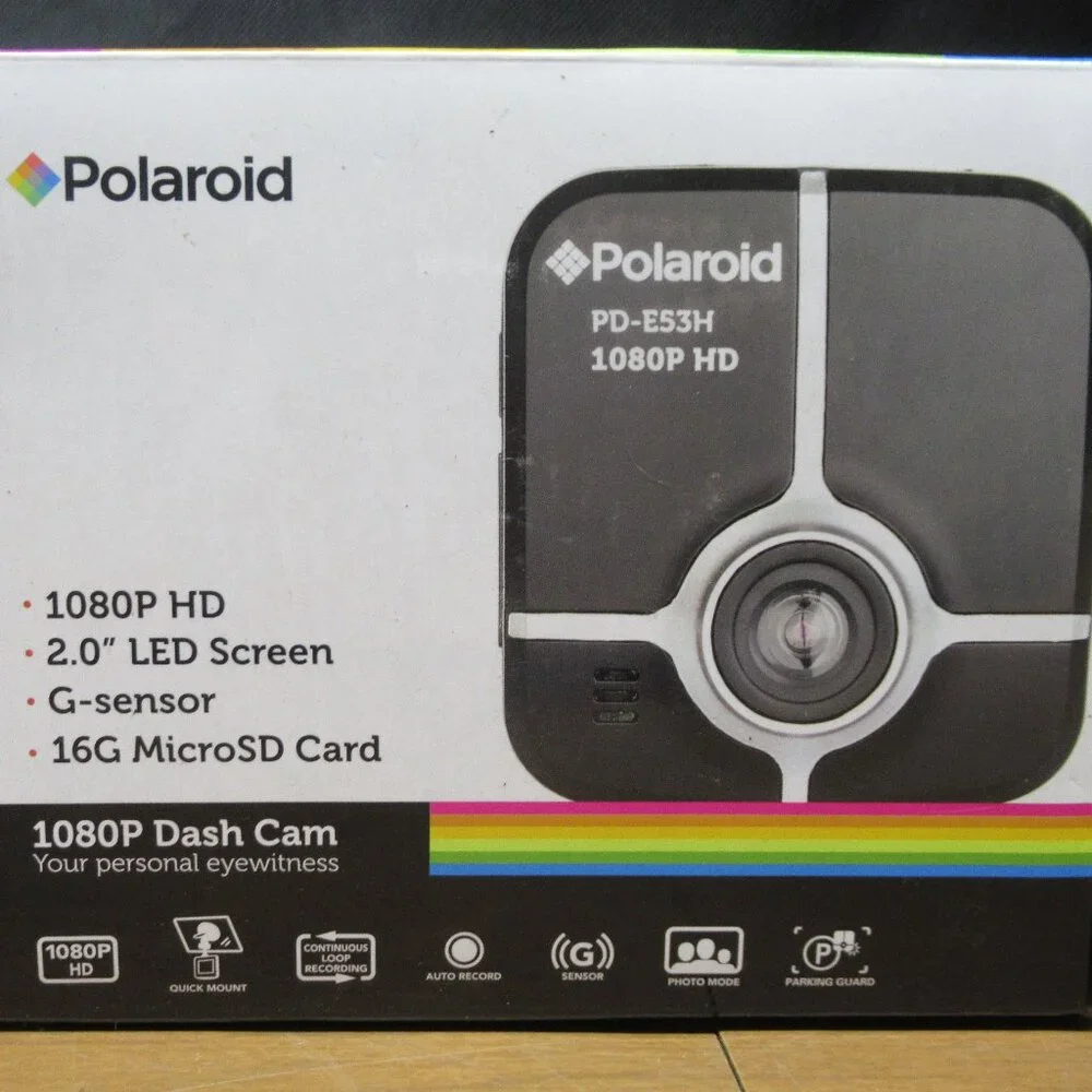 Polaroid PD-E53H 1080P Dash Cam